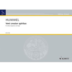 Veni, Creator Spiritus op. 103g : for medium voice and organ