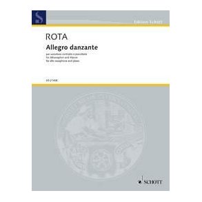 Allegro danzante : for saxophone and piano