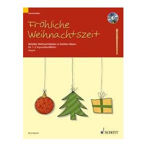 Frohliche Weihnachtszeit : Beliebte Weihnachtslieder in leichten Satzen