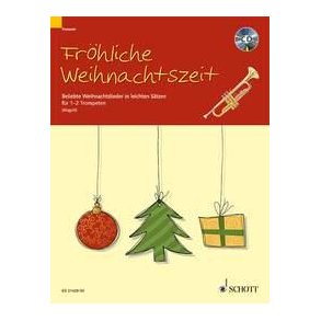 Frohliche Weihnachtszeit : Beliebte Weihnachtslieder in leichten Satzen