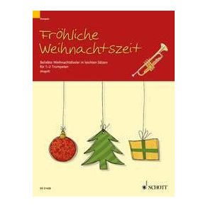 Fröhliche Weihnachtszeit : Beliebte Weihnachtslieder in leichten Sätzen