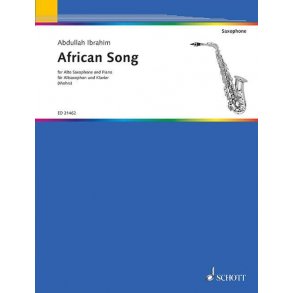 African Song : alto saxophone and piano