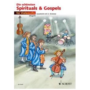 Most beautiful Spirituals & Gospels : sehr leicht bearbeitet