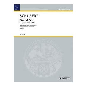 Grand Duo op. post. 140 D 812 : for nine Instruments