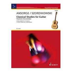 Classical Studies for Guitar : 74 Easy Studies from 4 Centuries