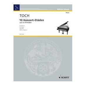 10 Concert Etudes op. 55 Band 2 : Nos 6-10