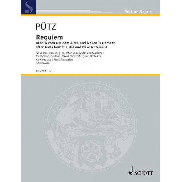 Requiem : after Texts from the Old and New Testament