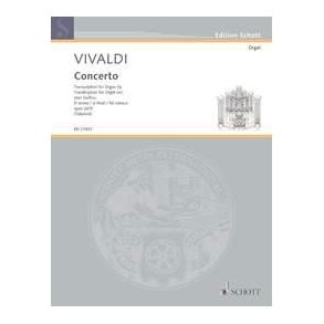 Concerto op. 26/9 : Transcription for Organ by Jean Guillou