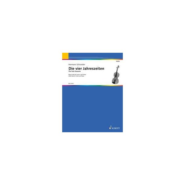 The Four Seasons : Little Suite for Violin and Piano