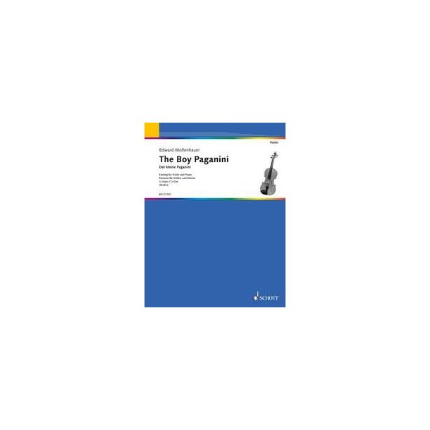 The Boy Paganini : Fantasy for Violin and Piano