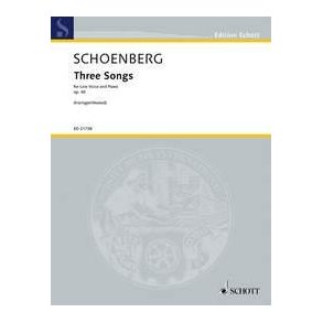 Three Songs op. 48 : after poems by Jakob Haringer