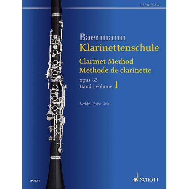Clarinet Method op. 63 Vol.1: No. 1-33