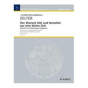 Der Mensch lebt und bestehet nur eine kleine Zeit : Motet
