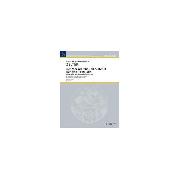 Der Mensch lebt und bestehet nur eine kleine Zeit : Motet