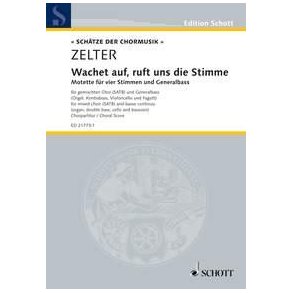 Wachet auf, ruft uns die Stimme : Sleepers Wake