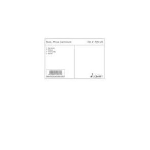 Missa Carminum : Hommage à Leos Janácek