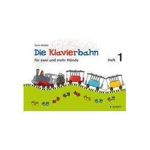 Die Klavierbahn 1 : Schule für zwei und mehr Hände