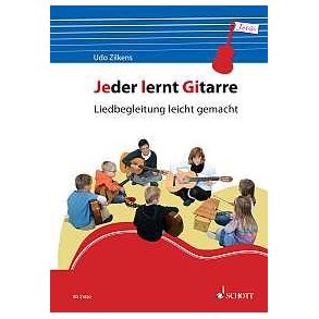 Jeder Lernt Gitarre : Liedbegleitung Leicht Gemacht