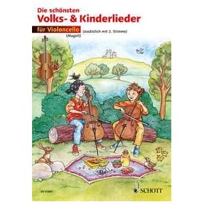 Die schönsten Volks- und Kinderlieder : sehr leicht bearbeitet