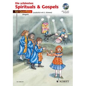The Most Beautiful Spirituals & Gospels : arranged very easy