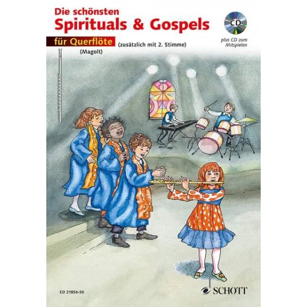 The Most Beautiful Spirituals & Gospels : arranged very easy