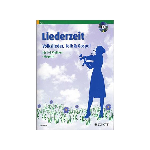 Liederzeit (1-2 Violinen) : Volkslieder, Folk & Gospel