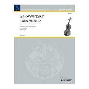 Concerto en ré - Concerto in D : for violin and orchestra