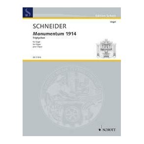 Monumentum 1914 : Triptych for Organ