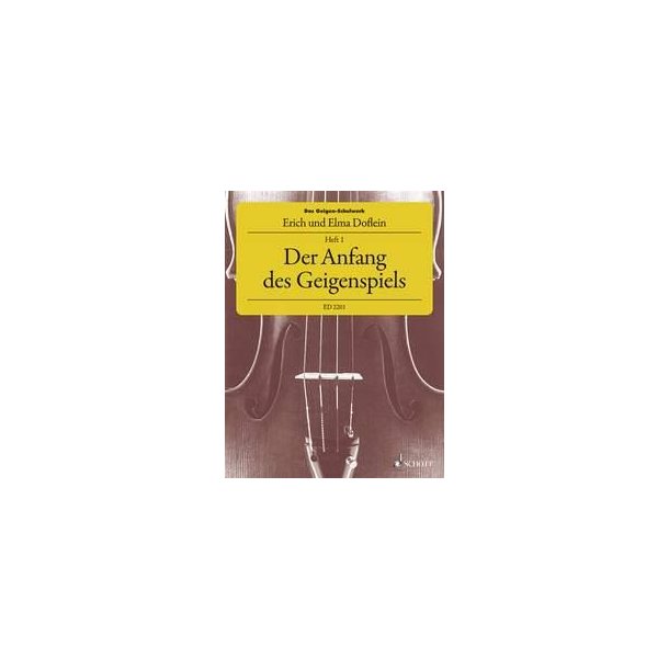 Geigen Schulwerk 1 (Anfang)