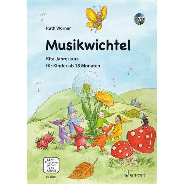 Musikwichtel - Paket : Kita-Jahreskurs f&uuml;r Kinder ab 18 Monaten