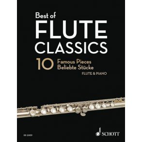 Best of Flute Classics : 10 Famous Pieces for Flute and Piano