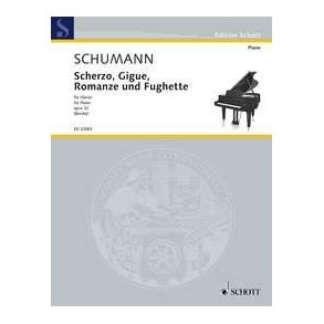 Scherzo, Gigue, Romanze und Fughette op. 32 : Urtext. Based on Robert Schumann. Neue Ausgabe sämtlicher Werke, Band III/1/5