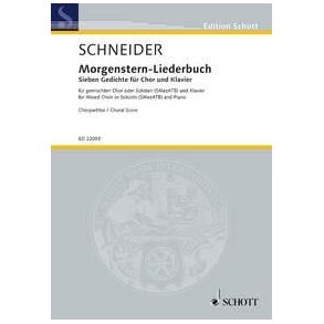 Morgenstern-Liederbuch : Sieben Gedichte für Chor und Klavier