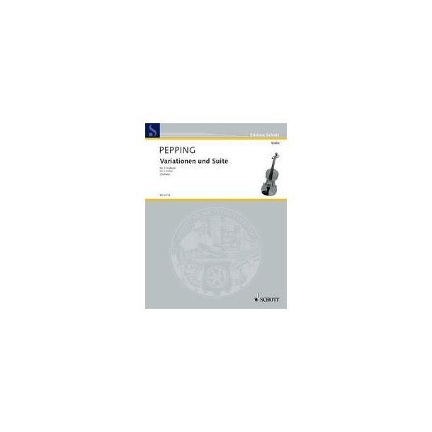 Variations and Suite : Fun music for the violin