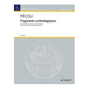 Fragments archéologiques : for three flutes and pre-recorded sequences
