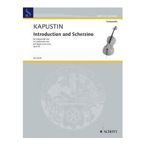 Introduction and Scherzino op. 93 : for Violoncello solo
