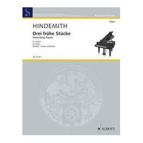 Drei frühe Stücke : Nach dem Text der Ausgabe Paul Hindemith. Sämtliche Werke