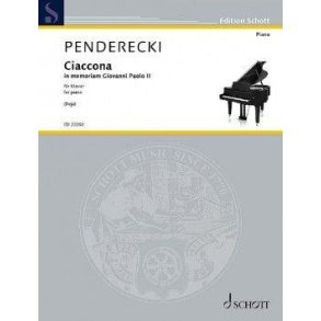 Ciaccona - In memoriam Giovanni Paolo II : aus ?Polnisches Requiem?