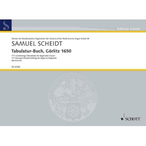Tabulatur-Buch, Görlitz 1650 : 111 four-part Chorale Settings for Organ or Keyboard