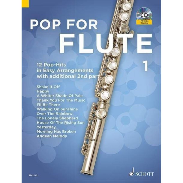 Pop For Flute Band 1 : 12 Pop-Hits in Easy Arrangements