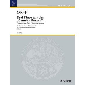 Three dances : from Carmina Burana