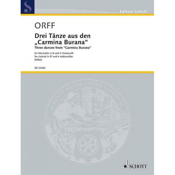 Three dances : from Carmina Burana