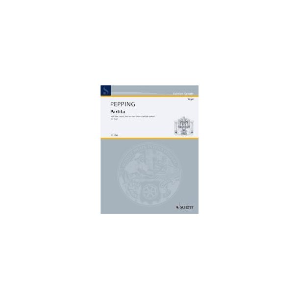 Partita : uber den Choral Wer nur den lieben Gott lasst walten