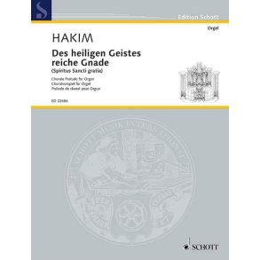 Des heiligen Geistes reiche Gnade : (Spiritus Sancti gratia)