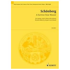 A Survivor From Warsaw Op. 46 : For Narrator, Men's Chorus and Orchestra