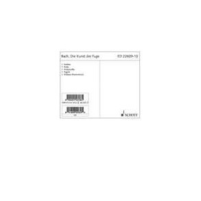 The Art of Fugue : für Violine, Viola, Violoncello, Fagott und Kontrabass eingerichtet von Hans-Eberhard Dentler