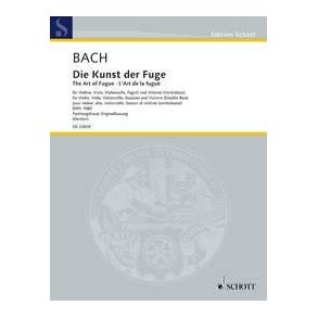 The Art of Fugue : für Violine, Viola, Violoncello, Fagott und Kontrabass eingerichtet von Hans-Eberhard Dentler