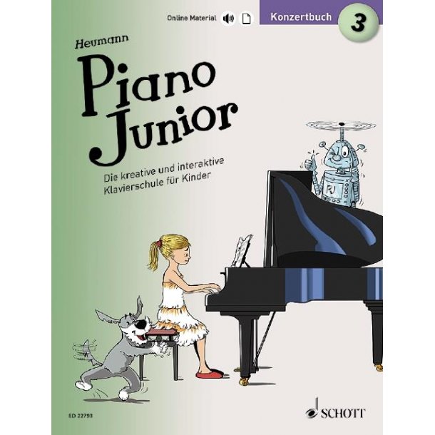 Piano Junior: Konzertbuch 3 Band 3 : Leichte Vortragsst&uuml;cke Zur Klavierschule