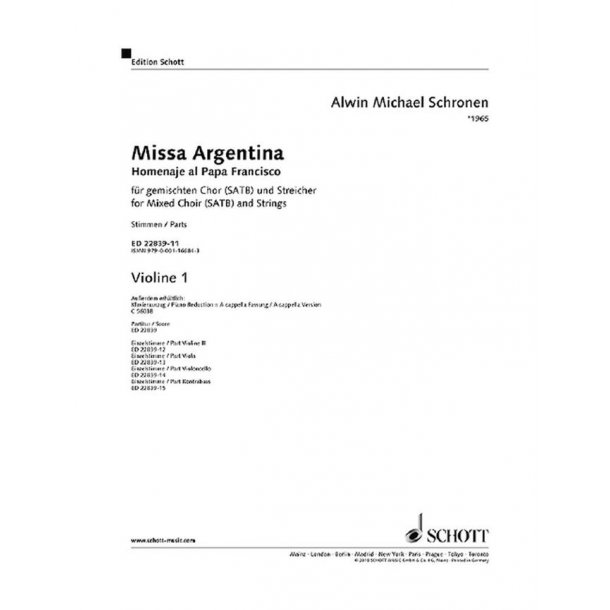 Missa Argentina : Homenaje Al Papa Francisco