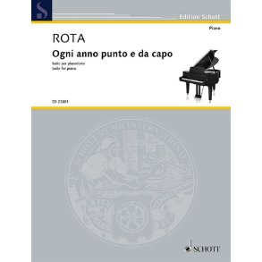 Ogni Anno Punto E Da Capo : Suite Per Pianoforte